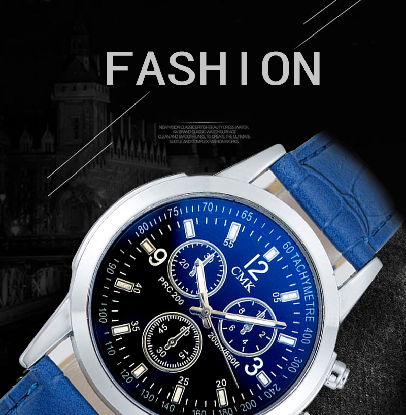 Brand-CMK-Business-Mens-Watches-Casual-Luxury-Leather-strap-Men-Blue-Ray-Glass-Q