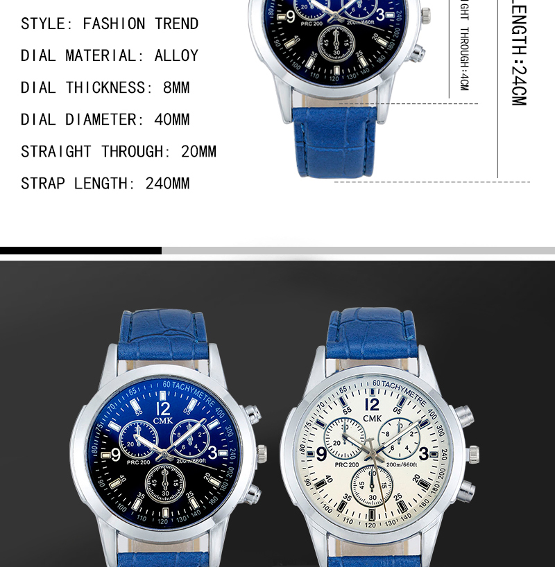 Brand-CMK-Business-Mens-Watches-Casual-Luxury-Leather-strap-Men-Blue-Ray-Glass-Q