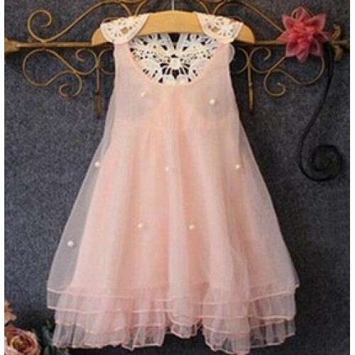 Baby Girl Party Pageant Lace Dress
