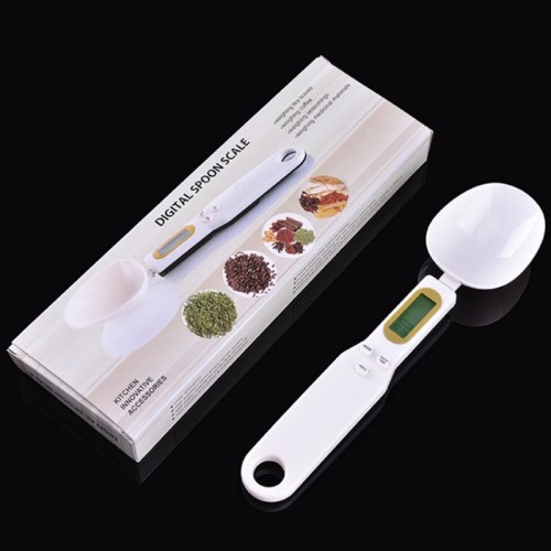 500g/0.1g LCD Display  Kitchen Measuring Spoon Electronic Digital Spoon Scale Mini Kitchen Scale