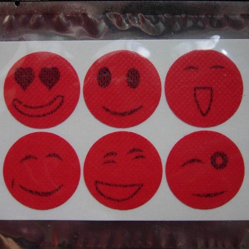60Pcs/Set Mosquito Repellent Stickers Patches Smiling Face Drive Midge Citronella Oil Mosquito Killer Cartoon Repeller