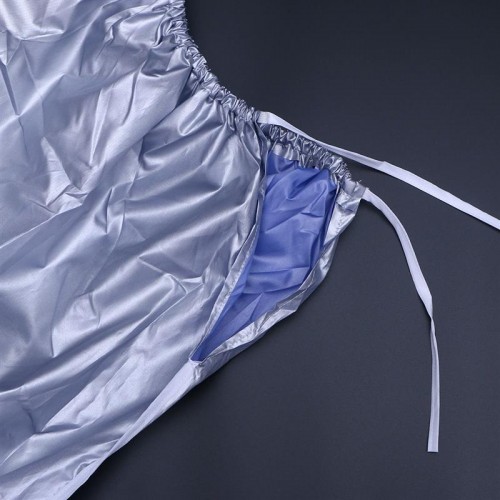 86cm Air Conditioner Cover Waterproof Dustproof Sunscreen Outdoor Protector Silver Fabric Shield