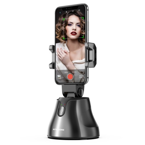 Apai Genie Selfie Stick 360 Rotation Auto Face Object Tracking Smart Shooting Camera Phone Mount 