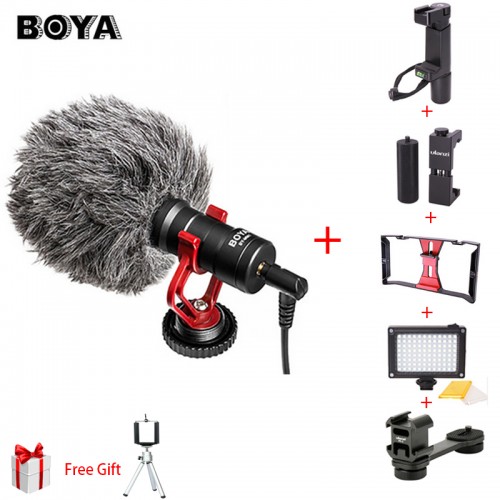 BOYA BY-MM1 Video Record Microphone Compact On-Camera & mobiles Recording Mic  