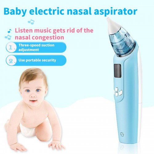 Baby Electric Nasal Aspirator Safe Hygienic Nasal Cleaner 