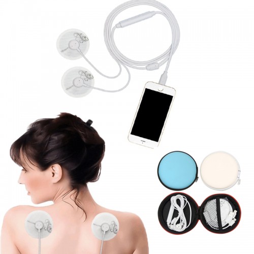 Creative Mobile Phone Line Control Portable Cervical Multi-function Small Back Head Full Body Massager