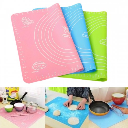  Non-stick Bakeware Cooking Tool for Oven Scale Rolling Dough Mat Baking Mat
