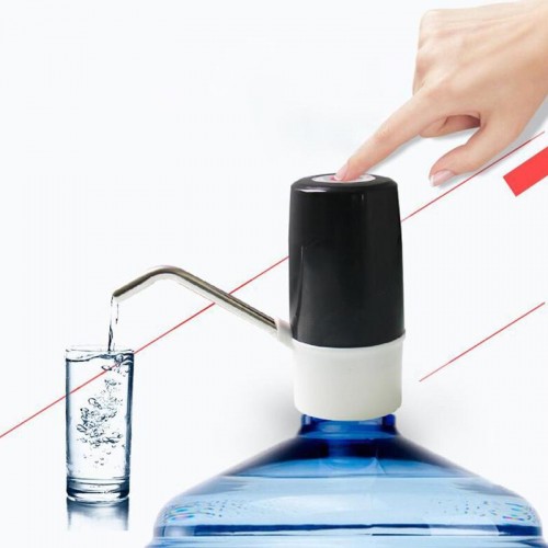 Portable Electric Water Bottle Pump Dispenser USB Charging Gallon Drinking Bottle Switch Water Pump