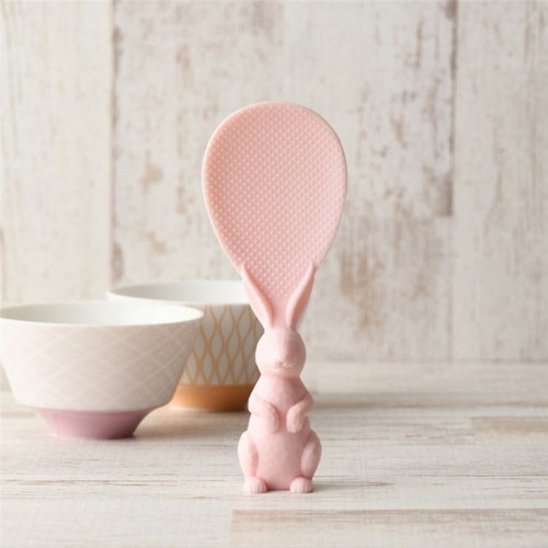 Rabbit Vertical Spoon Stick Cooking Rice Shovel Spoon Rice Cooker Hold Rice Household Goods