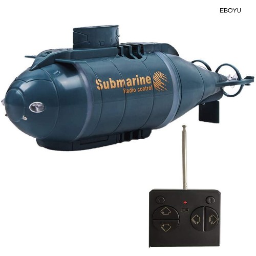 Mini RC Submarine Speed Boat Remote Control Waterproof Diving Simulation Model Toy 