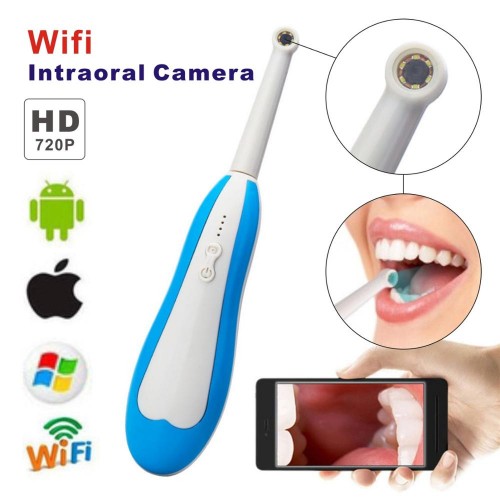 LED Light WIFI Wireless Dental HD Intraoral Endoscope Camera with Real-time Video Inspection
