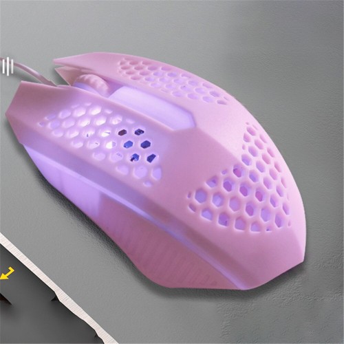 L601 Wired Luminous Color USB Fashion Mouse 