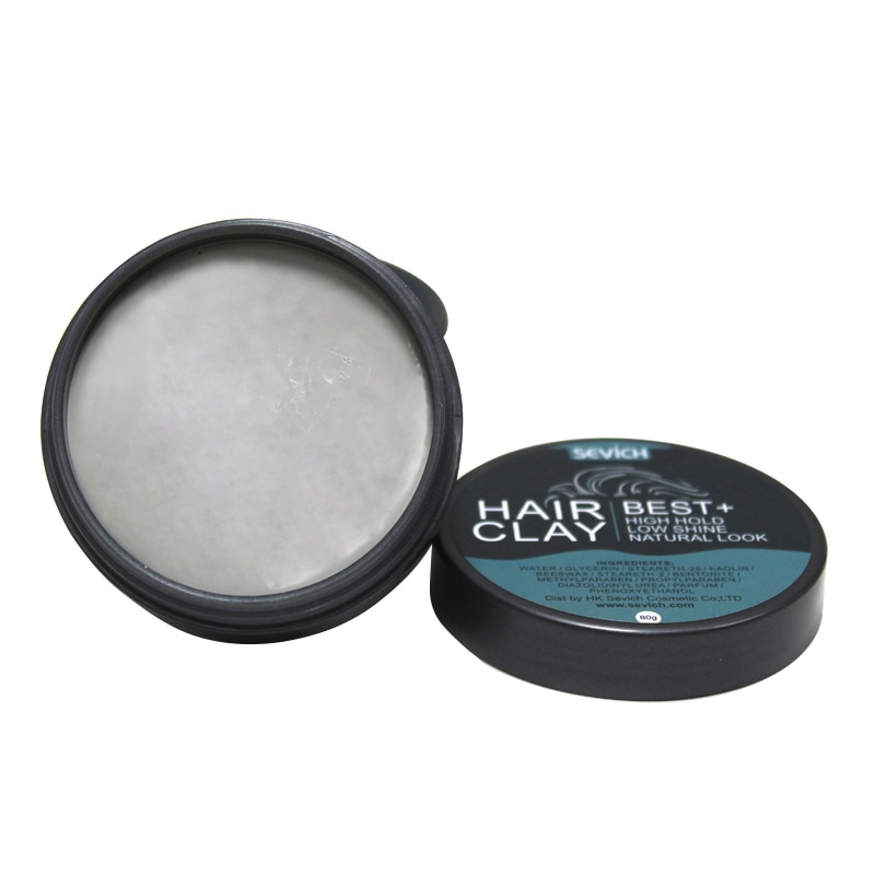 80g Hair Styling Clay Mud For Men Strong Hold Matte Finished Molding