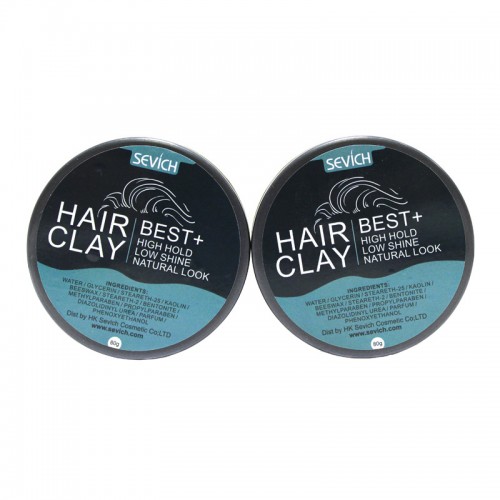 80g Hair Styling Clay Mud For Men Strong Hold Matte Finished Molding