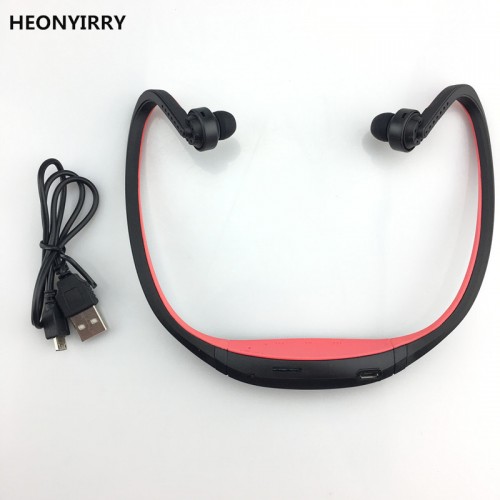 HEONYIRRY Sports Bluetooth Earphone S9 Support TF SD Card Wireless Hands free Auriculares Bluetooth Headphones