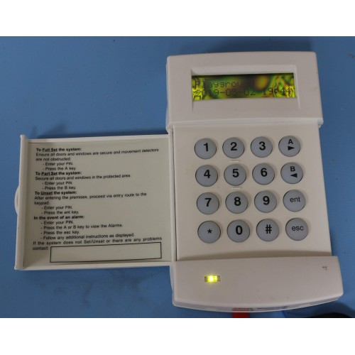 Honeywell Galaxy CP037-022 MK7 LCD Keypad Grade 3 