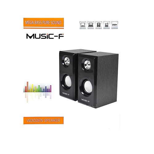 Music F 2.0 Wooden Speaker Music F 2.0 Wooden Speaker
