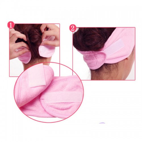 1PC Women Bath Head Wrap Shower Headband Washing Cleansing Toiletries Bathing Tool Accessories A7