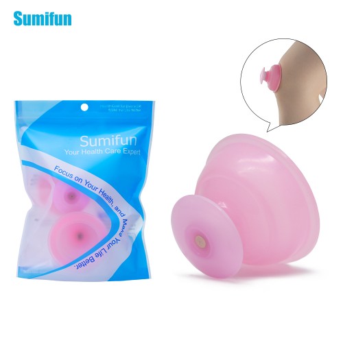 Sumifun 1pc Silicone Massage Vacuum Body Cups Set Anti Cellulite Cupping Family Full Body Massage Massgaer