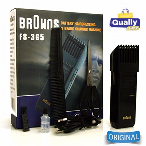 Browns FS 365 Hair Expert Trimmer Clipper Hair Cutting Machine With Styling Comb And Scissor