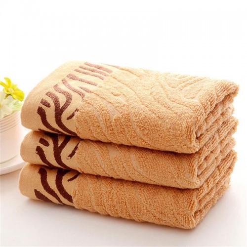  WOFO Bamboo Fiber New Arrival Towel Rectangular With Lace Towel Super Strong Bsorbent Towel Bathroom