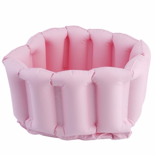Pink Foot Feet Soak Bath Inflatable Basin Wash Spa Home Use Pedicure Care
