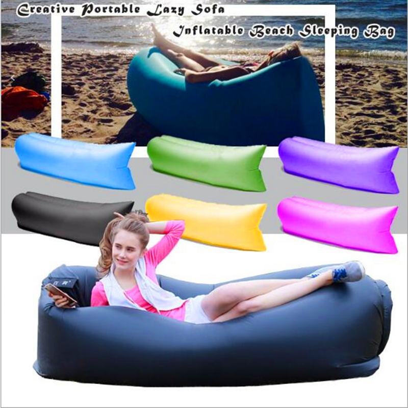 Inflatable laybag Sleeping Bag Leisure Hang out Lounger Air Camping