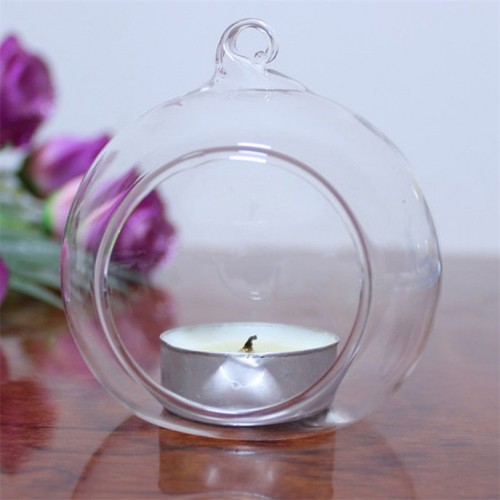 Crystal Glass Hanging Candle Holder Candlestick Home Wedding Party Dinner Decor Aug24 Professional Factory price Drop