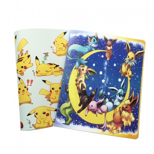 pokemon Album Book Accommodating 324 Cards Photos Stamps Collection List 2 Kinds of Cartoon Cover