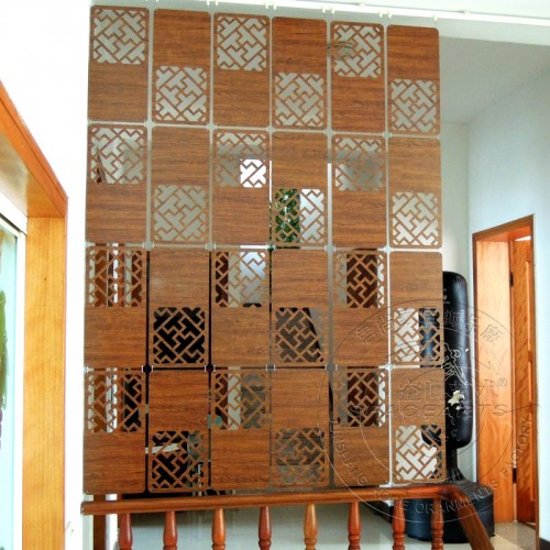 Carved screen room Hanging screen Partition photo wall Hanging Entranceway office partition screen Hanging screen room