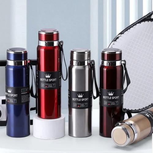 1000ml Large Capacity Stainless Steel Vacuum Flask Hot And Cold Water Bottle