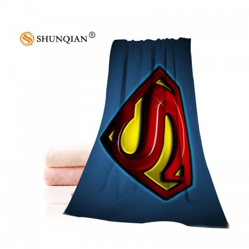 Costume Superman homem logotipo Toalhinha Swimwear touca de Banho Toalha de Praia Toalha de Nata
