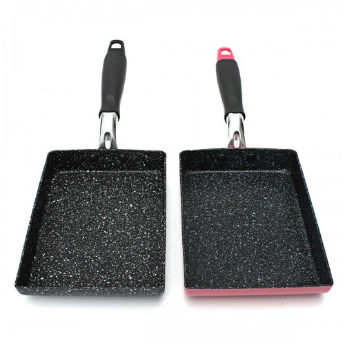 Burning Pan Frying Omelet Fried Eggs Square Pan Aluminum Non Stick Frying Pan Two Colors Available Burning Pan Frying Omelet Fried Eggs Square Pan Aluminum Non Stick Frying Pan Two Colors Available
