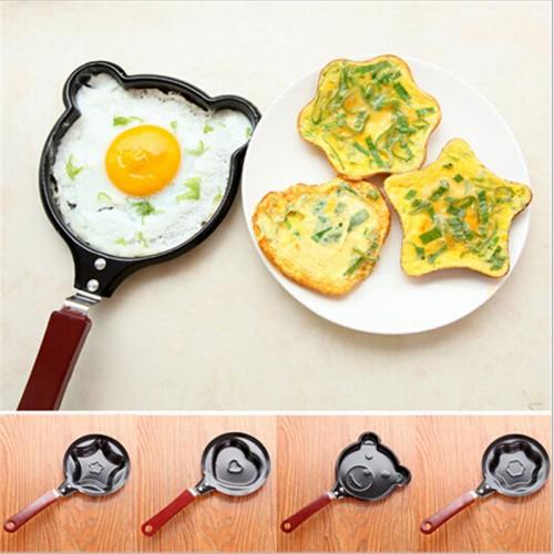 Creative Egg Mould Pans Lovely Mini Breakfast Egg Pans for Kids Egg Rings Cooking Tools Creative Egg Mould Pans Lovely Mini Breakfast Egg Pans for Kids Egg Rings Cooking Tools