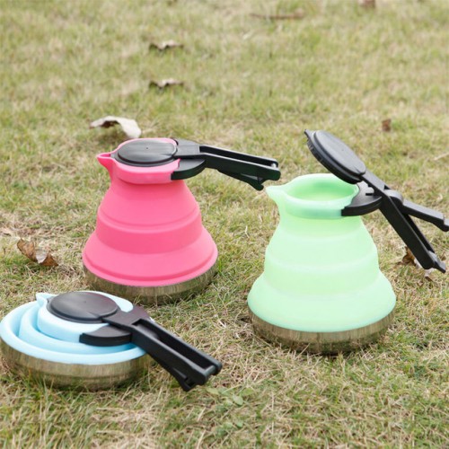 Food Grade Silicone Folded Portable Water Kettles for Tea Camping Picnic Travel Outdoor Kettle Coffee Pots.jpg 640x640