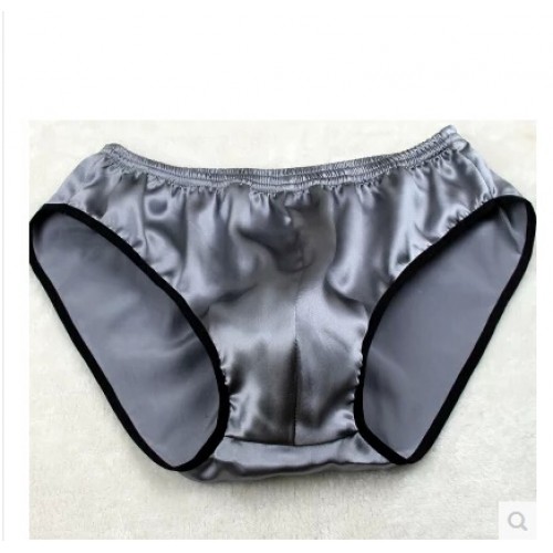U male panties breathable comfortable silk panties male silk health care panties