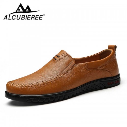 Big Size New Arrival Split Leather Men Casual Shoes Fashion Top Quality Driving Moccasins Slip On