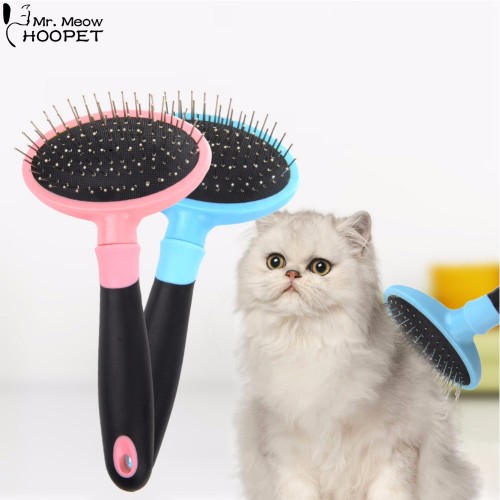 Pet Grooming Tools Stainless Steel Massage Bath Comb Rake Cat Puppy Kitten Shedding