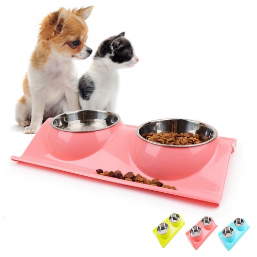 Dog Bowl Stainless Steel Water Food Storage Safety Environmental Protection