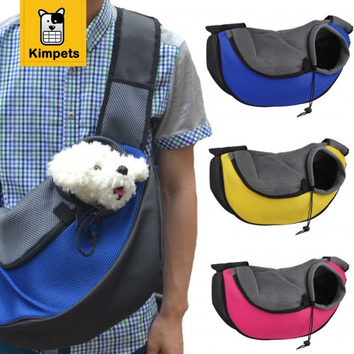 Pet Dog Puppy Front Carrier Mesh Comfort Travel Tote Shoulder Bag Sling Backpack Comfortable
