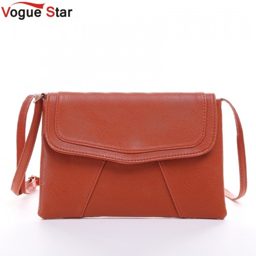 Vogue Star New Fashion Women Envelope Bag PU Leather bag Handbag Crossbody Bag Purses