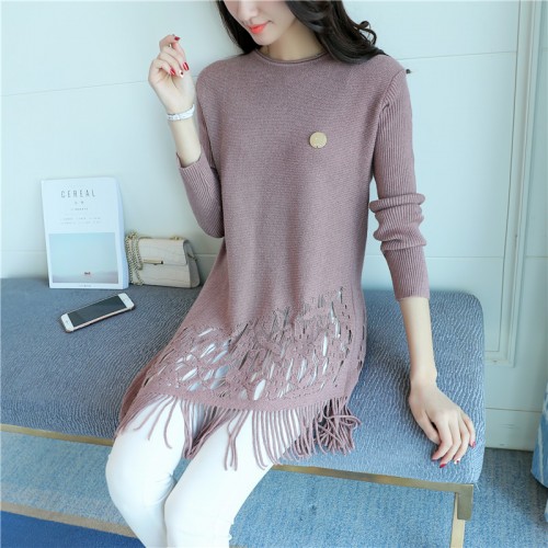 In the spring of 7236 Korean New Women s sweater 43 5 color