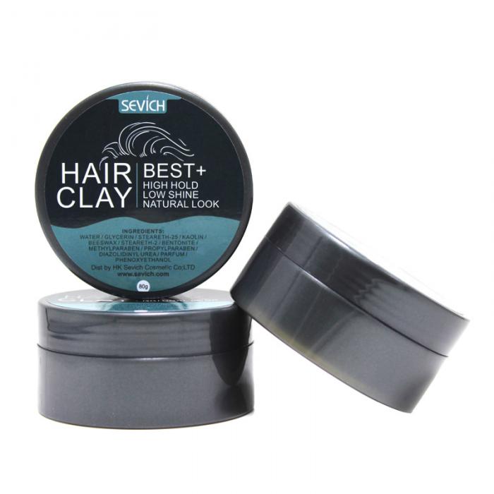 80g Hair Styling Clay Mud For Men Strong Hold Matte Finished Molding