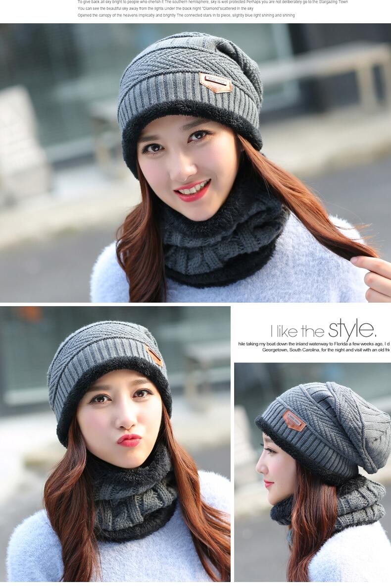 Hot-Selling-2pcs-Ski-Cap-and-Scarf-Cold-Warm-Leather-Winter-Hat-for-Women-Men-Knitted-Hat-Bonnet-Warm-Cap-Skullies-Beanies-33028799685