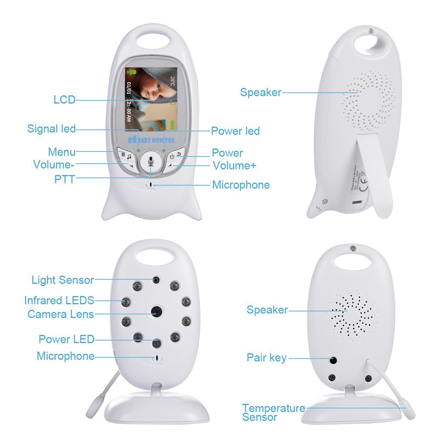 VB601-wireless-video-baby-monitor-color-security-camera-2-way-night-vision-infrared-LED-temperature-monitoring-and-8-lullaby-32973424399